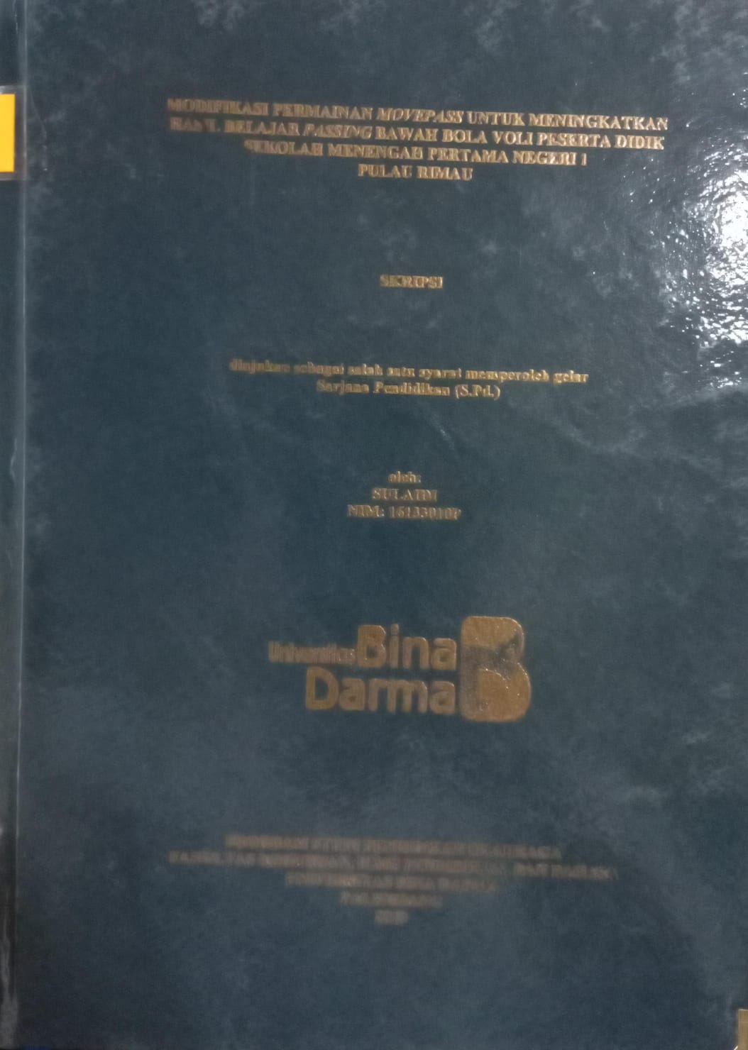 Cover Hubungan Antara Aktivitas Belajar Dengan Kemampuan Menulis Puisi Peserta Didik Kelas VIII Sekolah Menengah Pertama Negeri 4 Ujung Tanjung Kecamatan Tulung Selapan / Desi Ratna Sari