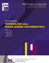 Cover JURNAL TEKNOLOGI DAN MANAJEMEN INFORMATIKA / Mardiana Andarwati