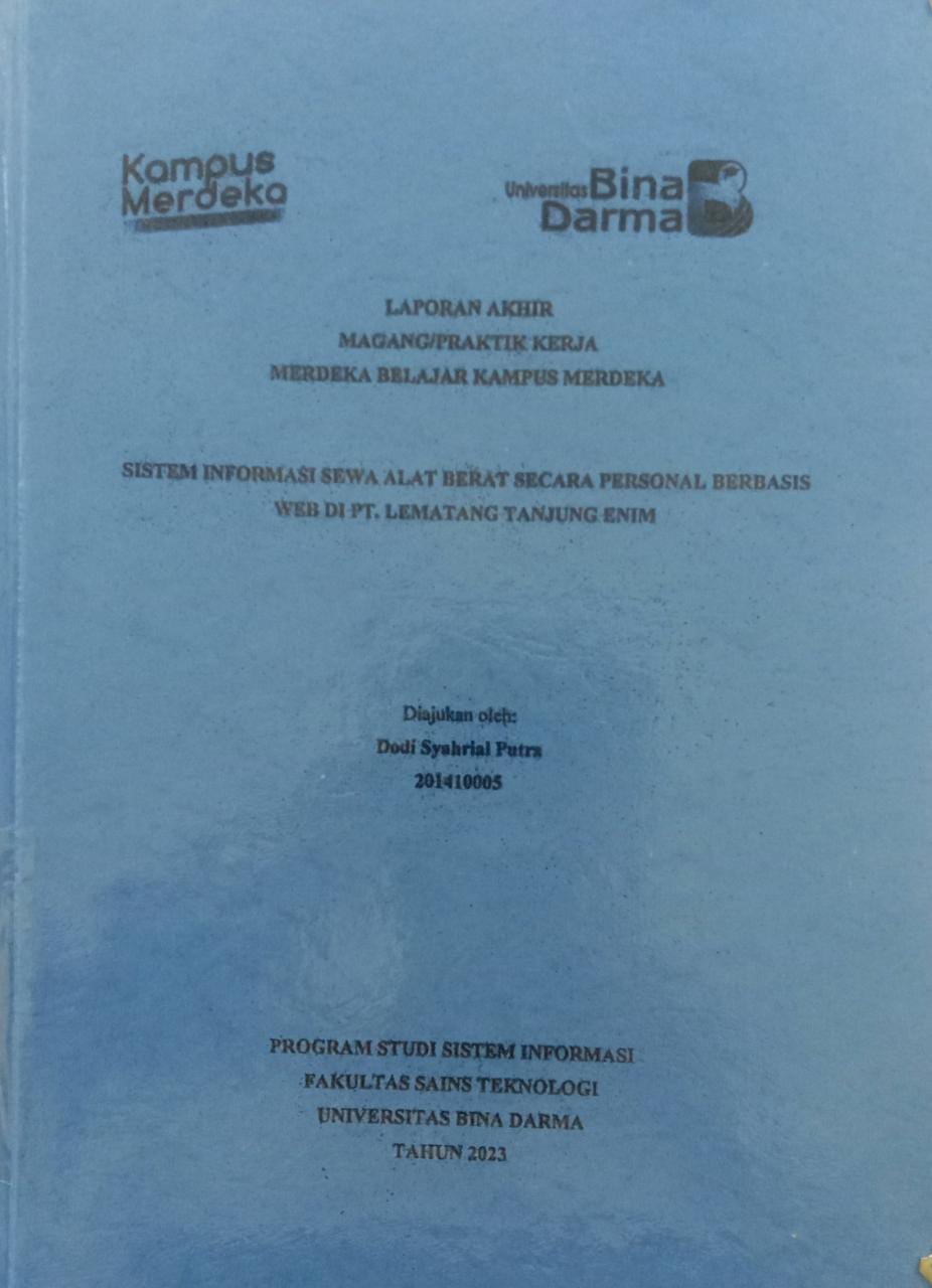 Cover PENGUKURAN KUALITAS WEBSITE E-COURT PADA PENGADILAN NEGERI PALEMBANG KELAS 1A KHUSUS DENGAN METODE WEBQUAL 4.0 / ARDIANSYAH
