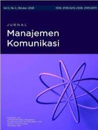 Cover JURNAL: MANAJEMEN KOMUNIKASI / Ira Mirawati