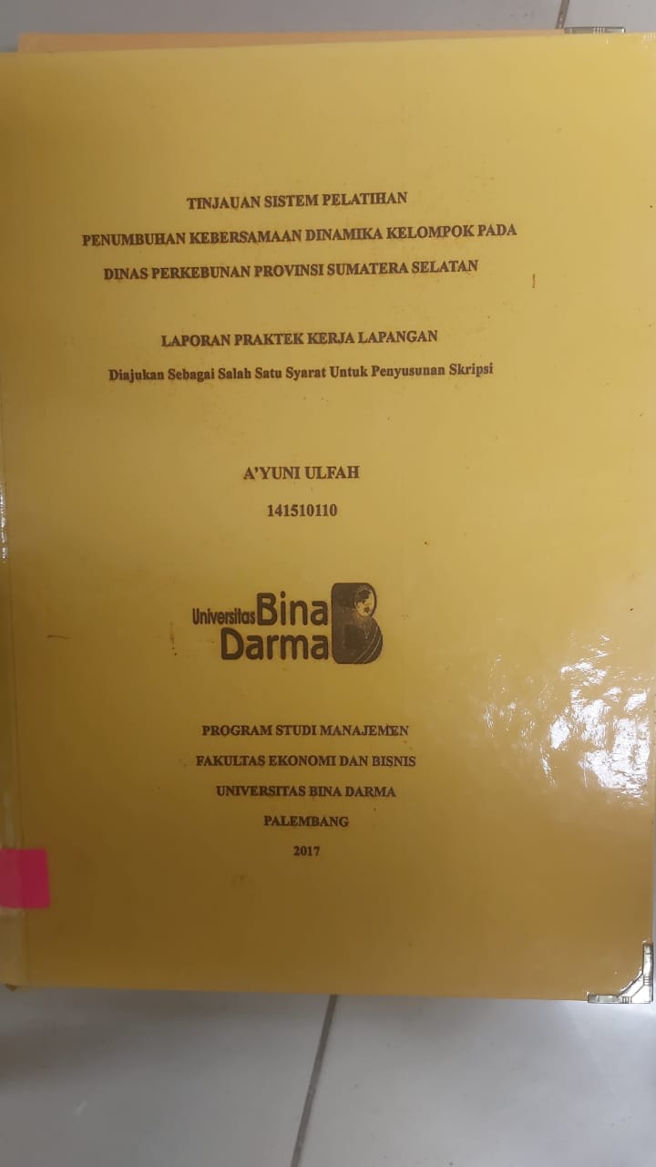 Cover TINJAUAN KUALITAS PELAYANAN NASABAH PADA BANK SUMSEL BABEL KANTOR CABANG PEMBANTU (KCP) 16 ILIR PALEMBANG / AYU UTARI