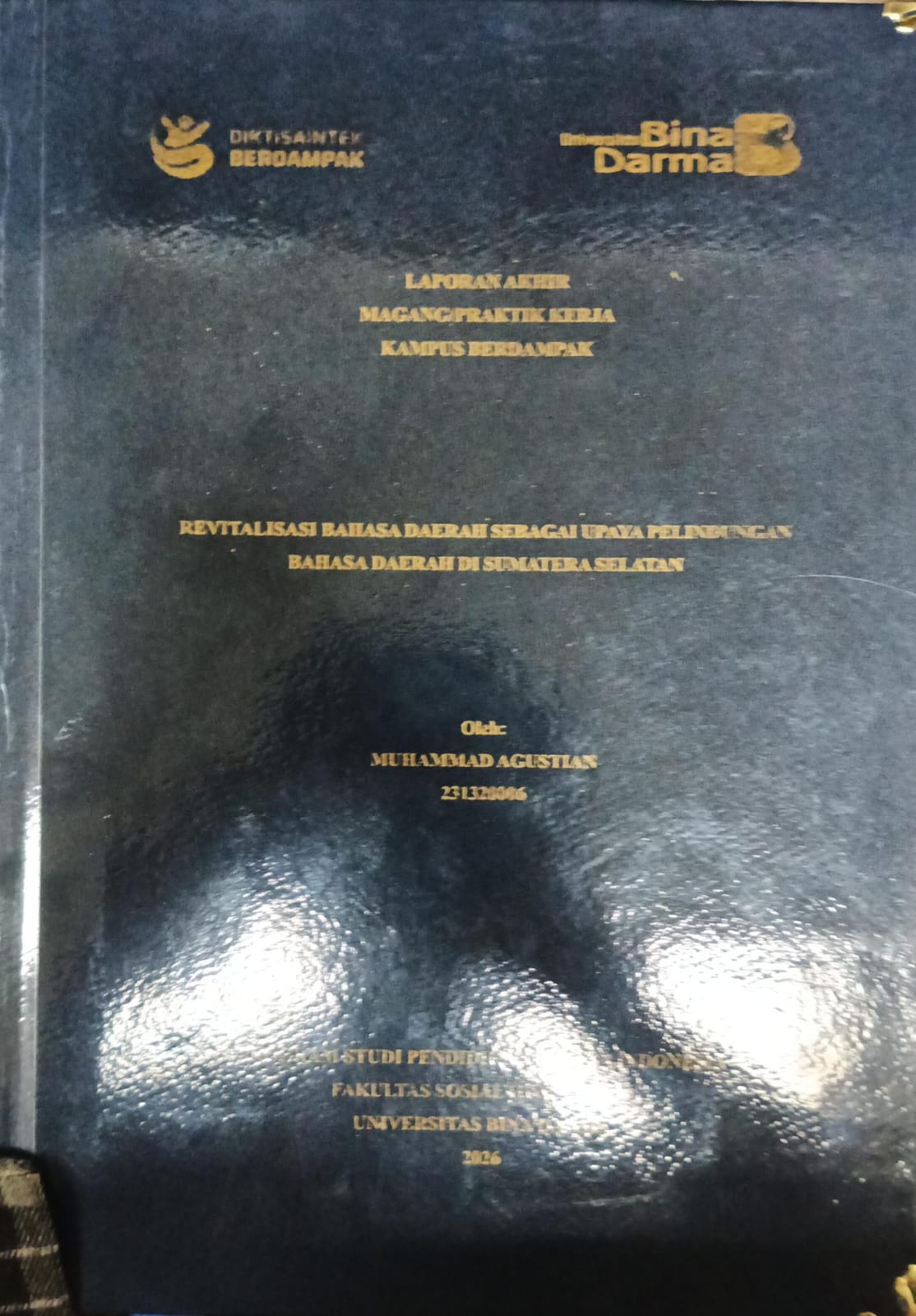 REVITALISASI BAHASA DAERAH SEBAGAI UPAYA PELINDUNGAN BAHASA DAERAH DI SUMATERA SELATAN / MUHAMMAD AGUSTIAN