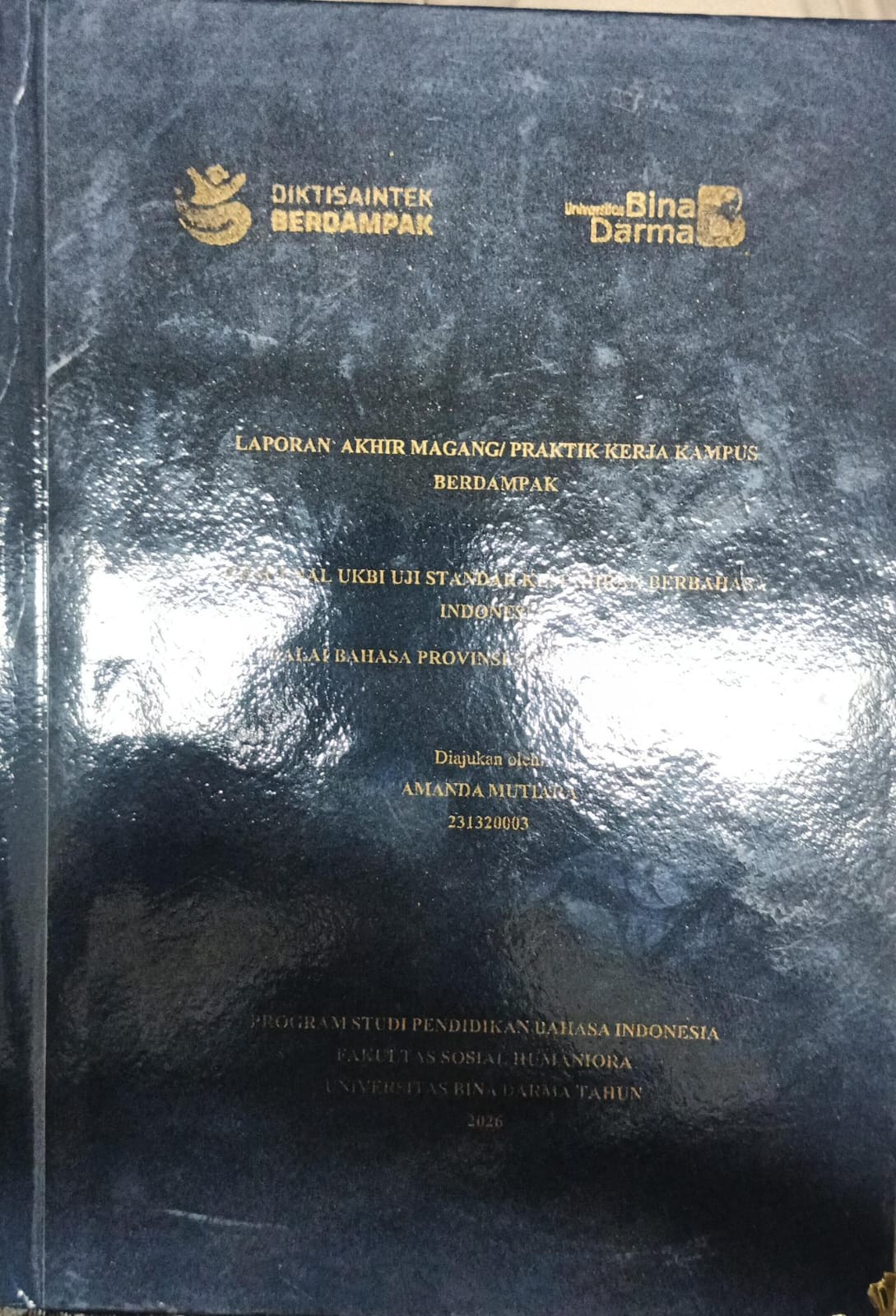 MENGENAL UKBI UJI STANDAR KEMAHIRAN BERBAHASA INDONESIA BALAI BAHASA PROVINSI SUMATERA SELATAN / AMANDA MUTIARA